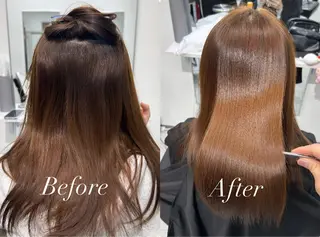 セミロング LOMKH所属・レイヤー/エクステ /縮毛矯正/タツヤのヘアスタイル