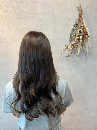 カラー 大島 千怜のヘアスタイル