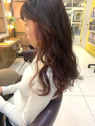 カラー 黒田瀬奈/ボブ まろやかベージュのヘアスタイル