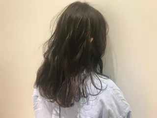 ロング カラー MASHU所属・鳥越 一希のヘアスタイル