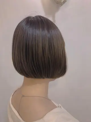 ショート カラー ヘアアレンジ 🕊鈴木李歩🤍 ボブ/似合わせカットのヘアスタイル