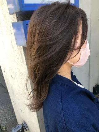ミディアム カラー 山本 芳喜のヘアスタイル