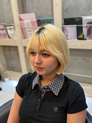 ショート seek next アヤノのヘアスタイル