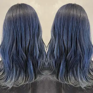 セミロング カラー 長谷川 沙紀のヘアスタイル