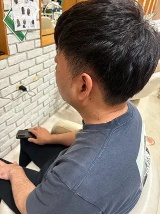 メンズ 南 颯七のヘアスタイル