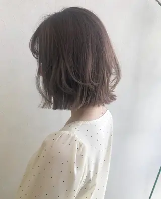 ミディアム カラー nakahara madokaのヘアスタイル