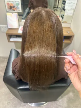 セミロング 佐藤里菜🎀 ／カットモデル募集中のヘアスタイル