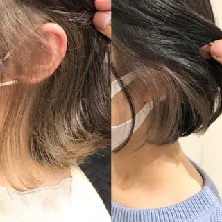 カラー 細沼 葵のヘアスタイル