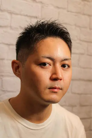 ショート メンズ 銀座マツナガ新宿野村ビル店所属・メンズカット 佐藤優菜のヘアスタイル