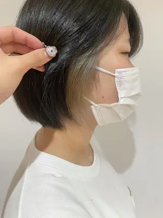 ショート カラー 🌈🌸あおき みちる🌟💗のヘアスタイル