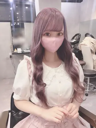 ロング カラー ヘアアレンジ ar+ ❤︎ maiのヘアスタイル