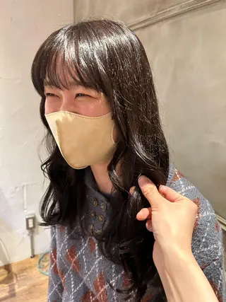 ロング カラー Lilly所属・成田 智彩のヘアスタイル