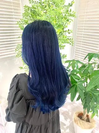 ロング カラー ツヤカラー🤍 ARISAのヘアスタイル