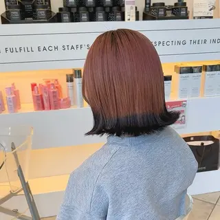 ミディアム カラー mei 撮影モデル募集中！のヘアスタイル
