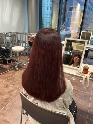 セミロング mit新宿所属・mit bytree MISAKI🎀のヘアスタイル