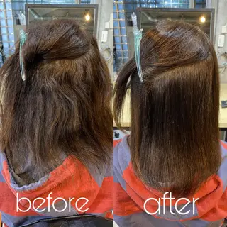 ミディアム 大橋 美咲のヘアスタイル