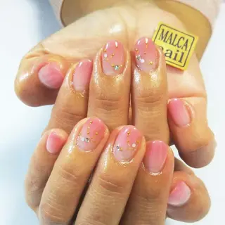 ネイル カラー マツエク・マツパ ヘアアレンジ パーマ ミディアム キッズ MALCAnail(マルカネイル)所属・荒木 莉奈のネイルデザイン