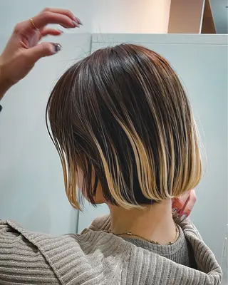 ショート ブリーチ/美髪矯正 垢抜けヘア/そらのヘアスタイル