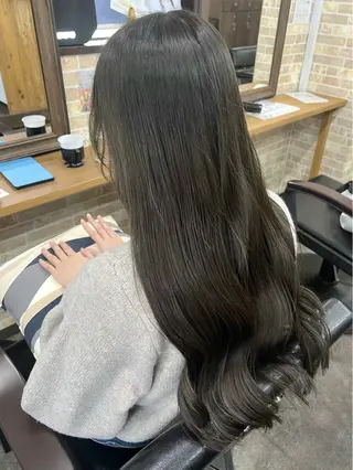 カラー 上質髪🪐𝑨𝒊 𝒓𝒊🪷‧₊˚のヘアスタイル