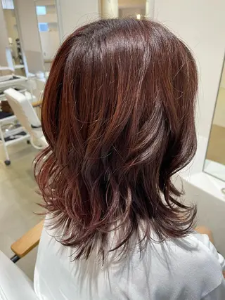 ミディアム ラム【CLAP】 🤍のヘアスタイル