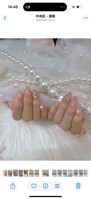ネイル クイーンズネイル銀座所属・Queeens nailのネイルデザイン