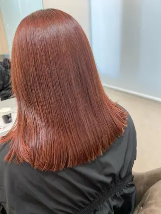 セミロング カラー KURUMI /NINE麻布十番のヘアスタイル