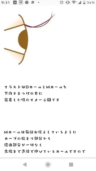 マツエク・マツパ 峰田 麻奈美のマツエク・マツパデザイン