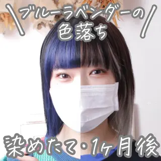 ショート パーマ ヘアアレンジ アイブロウ 推し活専用 【派手髪】飯野ゆかりのヘアスタイル