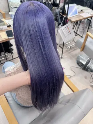 ロング カラー 💕ブリーチ/ヘアメ 🎀YUUKAのヘアスタイル