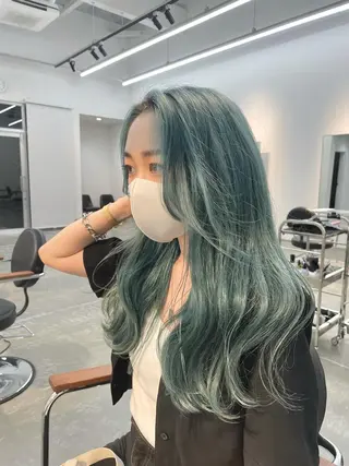 カラー ハイトーンカラー/ miyuuのヘアスタイル