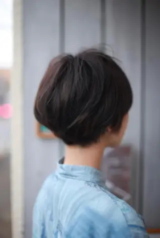 ショート 大西 カズマのヘアスタイル