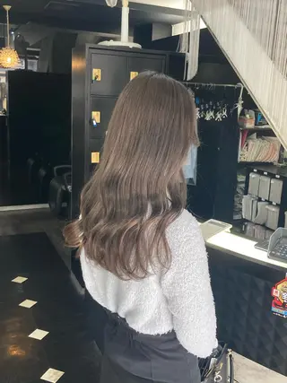 ロング カラー mizu kiのヘアスタイル