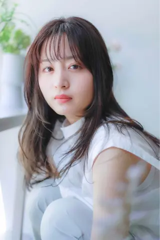 ロング 永田 崇のヘアスタイル