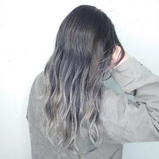 セミロング E Komo hair所属・Wow❕E Komo hair 永井一輝のヘアスタイル