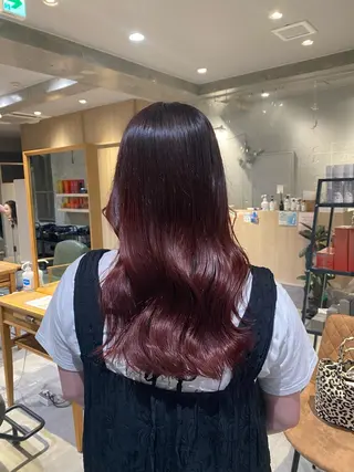 ロング カラー Marin🔖 /学生人気No. 1のヘアスタイル