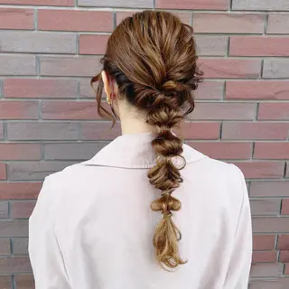 ロング ヘアアレンジ 古沢 みづきのヘアスタイル