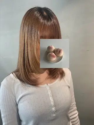 ミディアム rena 🕯colorのヘアスタイル