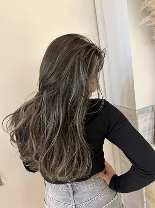 ロング カラー Dimo＆所属・ハイライトカラー /ダイスケのヘアスタイル