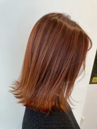 ショート カラー 美髪形成!色素改善! 秋田 和輝のヘアスタイル