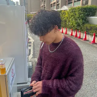 パーマ メンズ BELO MAN所属・BELO MAN吉川 大貴のヘアスタイル