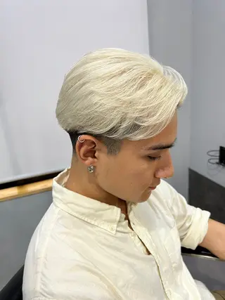 カラー メンズ 金子勇希🔥パーマ 比率90%以上🔥のヘアスタイル