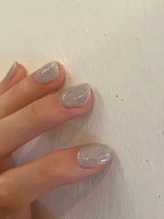 ネイル pu+on. nailworks所属・fuyumi / ニュアンスネイルのネイルデザイン
