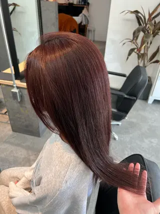 セミロング 前 侃太のヘアスタイル