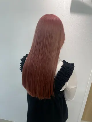 ロング カラー vince hinataのヘアスタイル