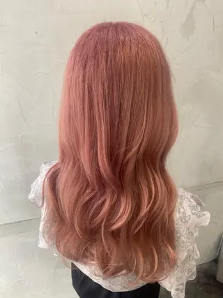 ロング カラー 佐伯 鼓乃美のヘアスタイル