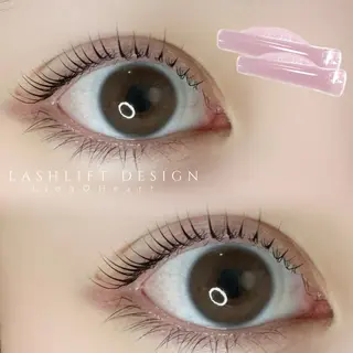 マツエク・マツパ れいな仙台マツパ🩵 LionHeart”のマツエク・マツパデザイン