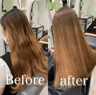 セミロング 【酸性ストレート】 宮下和明のヘアスタイル