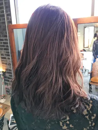 ロング カラー 代表 中島貴志のヘアスタイル