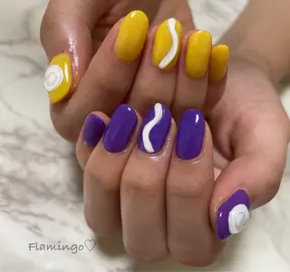 ネイル 40代からの爪を守る ×ケア重視サロン♡のネイルデザイン