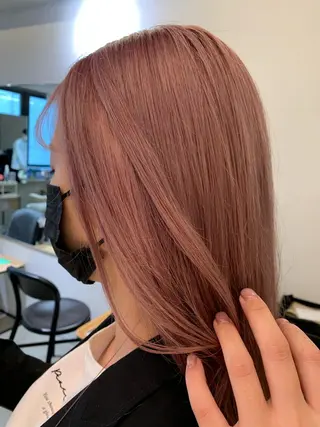 カラー 🍃marina🍃 韓国ヘア/Aujuaのヘアスタイル